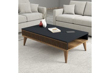 Soffbord Milanda 105 cm - Valnöt/Antracit - Möbler - Bord & matgrupp - Soffbord