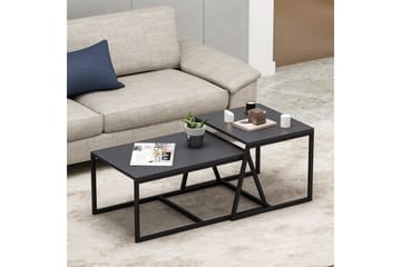 Soffbord Minimal 75x50 cm Svart - Hanah Home - Möbler - Bord & matgrupp - Soffbord