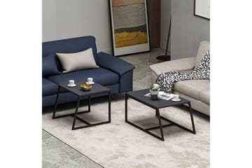 Soffbord Minimal 75x50 cm Svart - Hanah Home - Möbler - Bord & matgrupp - Soffbord