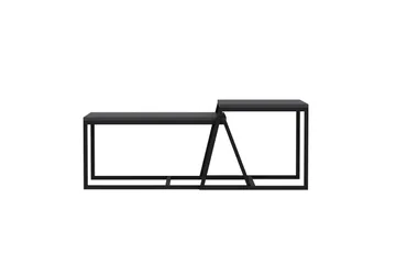 Minimal Soffbord 75x50 cm Svart - Hanah Home - Möbler - Bord & matgrupp - Soffbord