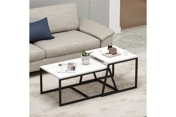 Soffbord Minimal 75x50 cm Vit - Hanah Home - Möbler - Bord & matgrupp - Soffbord