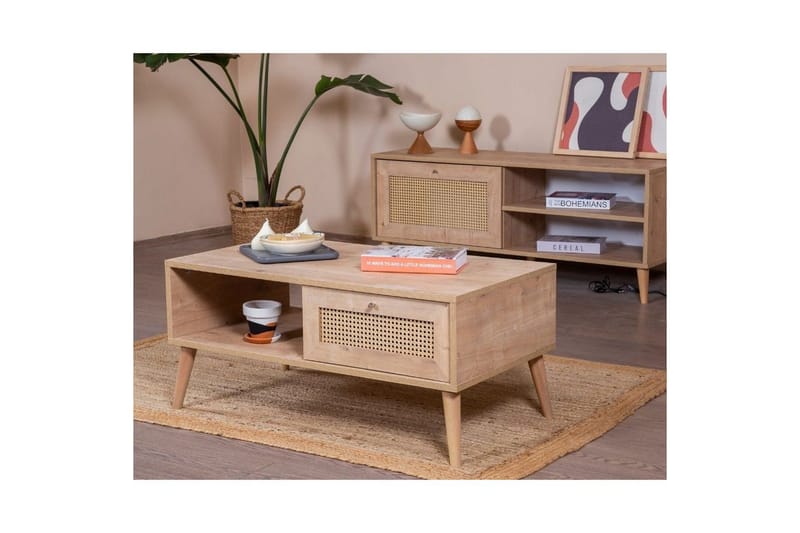 Soffbord Mjudi Ek - Ek - Möbler - Bord & matgrupp - Soffbord