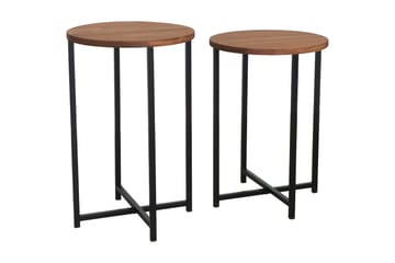 Mogue Soffbord 35x35x35 cm Runt - Ek - Möbler - Bord & matgrupp - Soffbord