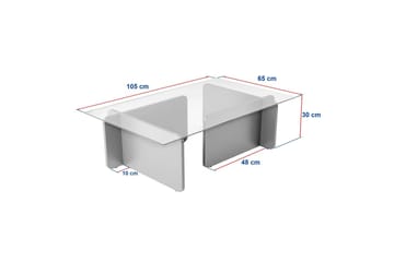 Soffbord Mony Antracit - Antracit - Möbler - Bord & matgrupp - Soffbord