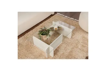 Soffbord Mony Trä Vit - Trä Vit - Möbler - Bord & matgrupp - Soffbord