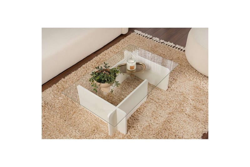 Soffbord Mony Trä Vit - Trä Vit - Möbler - Bord & matgrupp - Soffbord