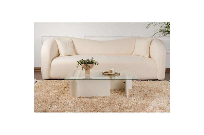 Soffbord Mony Trä Vit - Trä Vit - Möbler - Bord & matgrupp - Soffbord