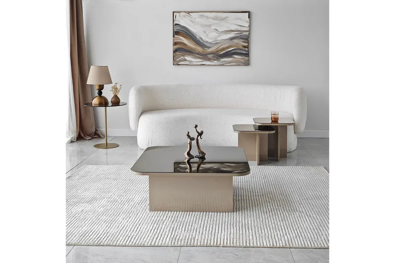 Moosonee Soffbord 80 cm - Beige - Möbler - Bord & matgrupp - Soffbord