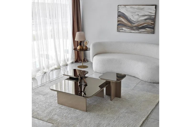 Moosonee Soffbord 80 cm - Beige - Möbler - Bord & matgrupp - Soffbord