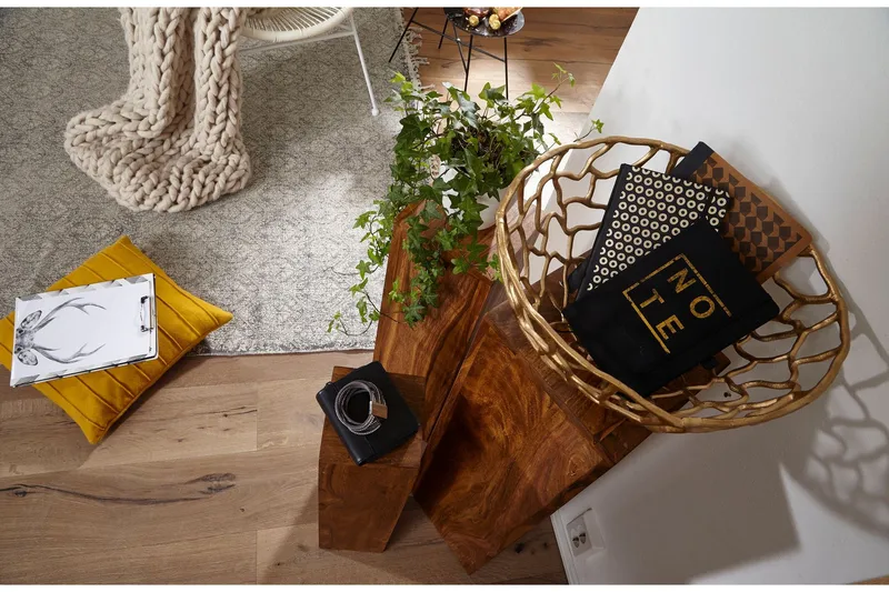 Morgillo Satsbord 3-pack - Trä/natur - Möbler - Bord & matgrupp - Soffbord