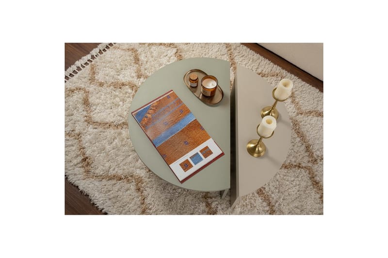 Soffbord Mukund Askgrön Sandsten - Askgrön Sandsten - Möbler - Bord & matgrupp - Soffbord