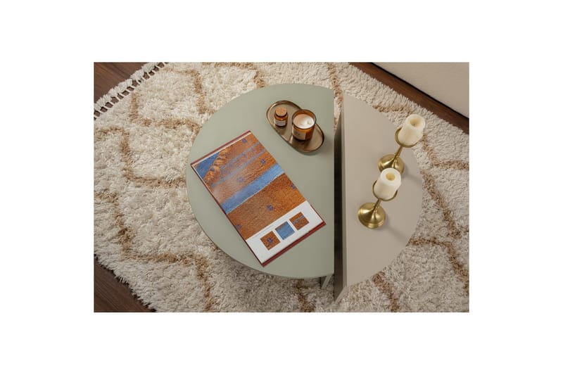 Soffbord Mukund Askgrön Sandsten - Askgrön Sandsten - Möbler - Bord & matgrupp - Soffbord