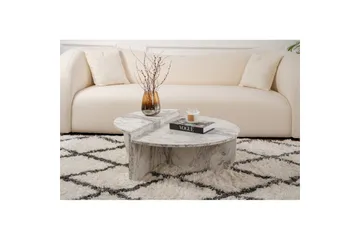 Soffbord Mukund Freesia Marble - Freesia Marble - Möbler - Bord & matgrupp - Soffbord