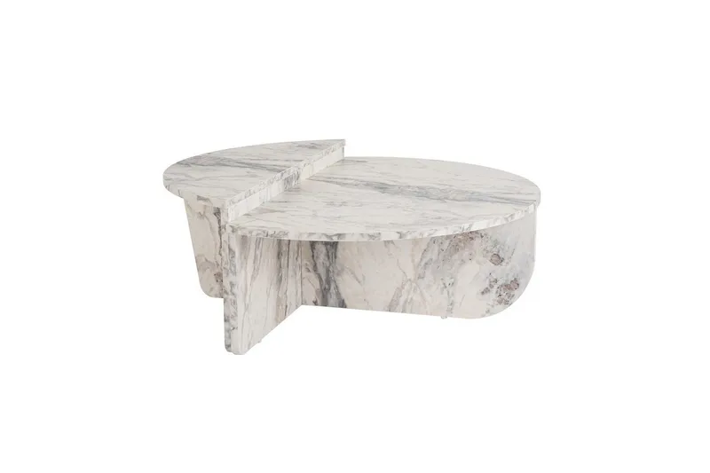 Soffbord Mukund Freesia Marble - Freesia Marble - Möbler - Bord & matgrupp - Soffbord
