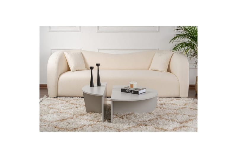 Soffbord Mukund Grå - Grå - Möbler - Bord & matgrupp - Soffbord