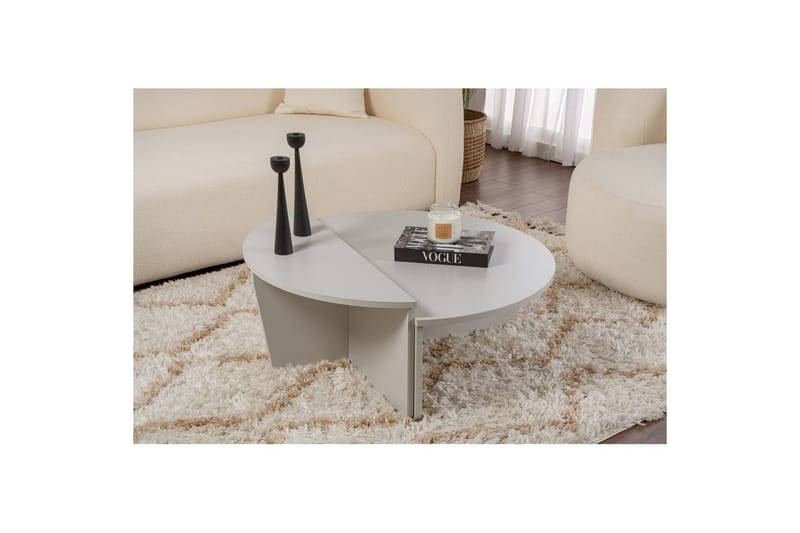 Soffbord Mukund Grå - Grå - Möbler - Bord & matgrupp - Soffbord