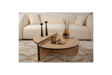 Soffbord Mukund Honey Oak Black - Honey Oak Black - Möbler - Bord & matgrupp - Soffbord