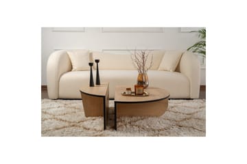Soffbord Mukund Honey Oak Black - Honey Oak Black - Möbler - Bord & matgrupp - Soffbord