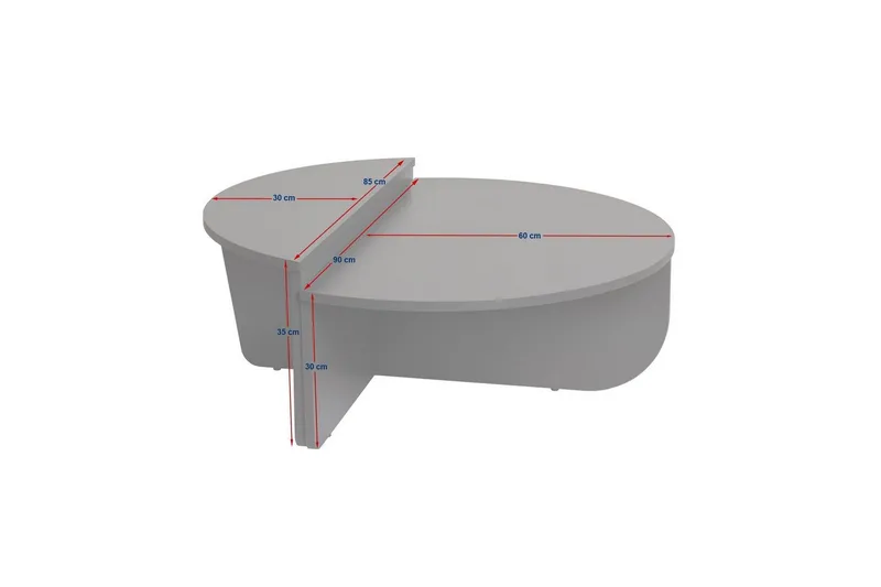 Soffbord Mukund Trä Svart - Trä Svart - Möbler - Bord & matgrupp - Soffbord