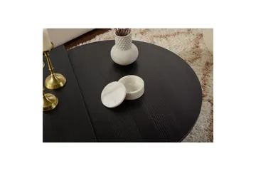 Soffbord Mukund Trä Svart - Trä Svart - Möbler - Bord & matgrupp - Soffbord