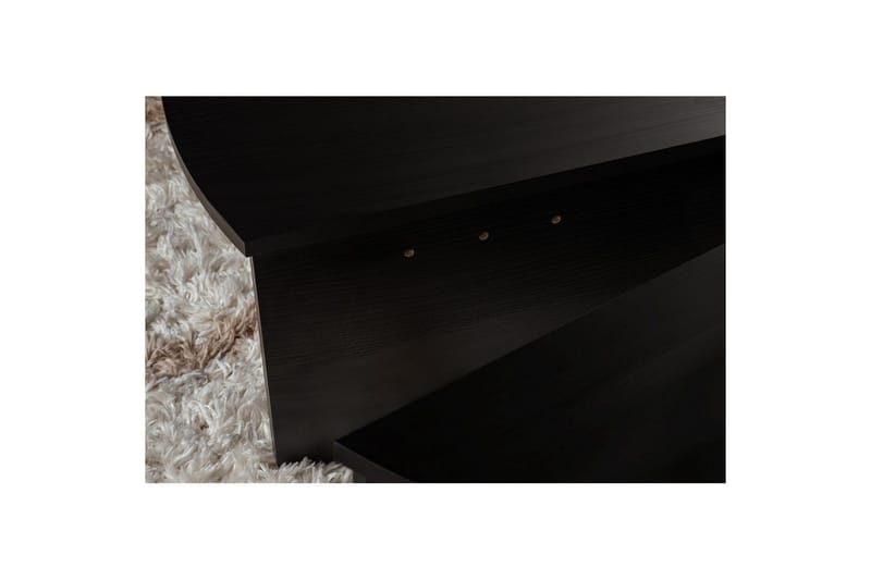 Soffbord Mukund Trä Svart - Trä Svart - Möbler - Bord & matgrupp - Soffbord