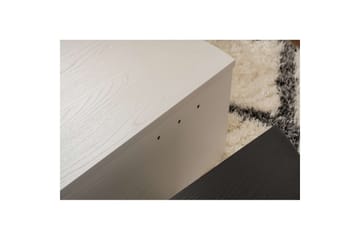 Soffbord Mukund Trä Vit Trä Svart - Trä Vit Trä Svart - Möbler - Bord & matgrupp - Soffbord