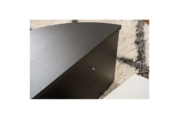 Soffbord Mukund Trä Vit Trä Svart - Trä Vit Trä Svart - Möbler - Bord & matgrupp - Soffbord