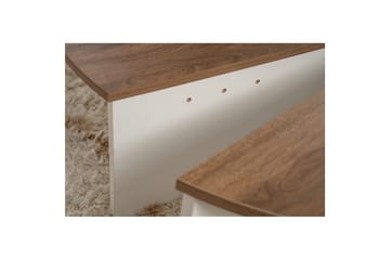 Soffbord Mukund Valnöt Vit - Valnöt Vit - Möbler - Bord & matgrupp - Soffbord