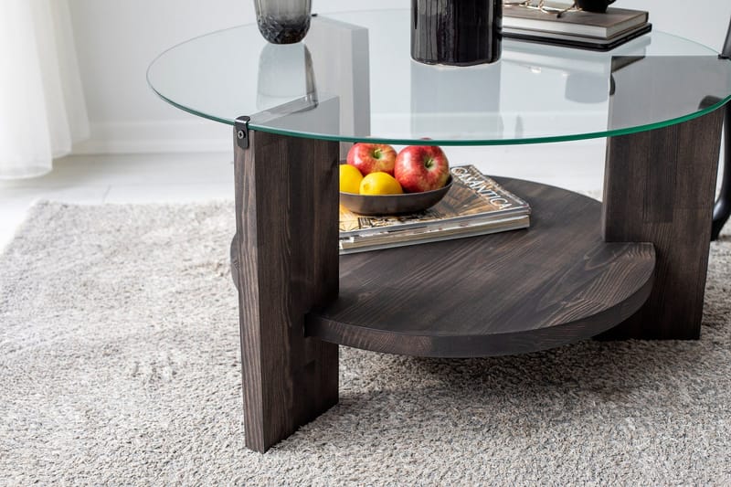 Mumondo Soffbord 75 cm Svart - Hanah Home - Möbler - Bord & matgrupp - Soffbord