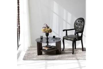 Mumondo Soffbord 75 cm Svart/Mörkbrun - Hanah Home - Möbler - Bord & matgrupp - Soffbord