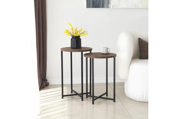 Mumondo Soffbord 35x35x35 cm Runt - Brun - Möbler - Bord & matgrupp - Soffbord