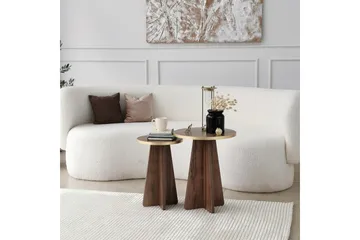 Munne Soffbord 40 cm - Valnöt - Möbler - Bord & matgrupp - Soffbord