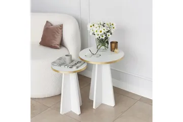 Munne Soffbord 40 cm - Vit - Möbler - Bord & matgrupp - Soffbord