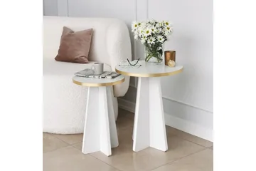Munne Soffbord 40 cm - Vit - Möbler - Bord & matgrupp - Soffbord