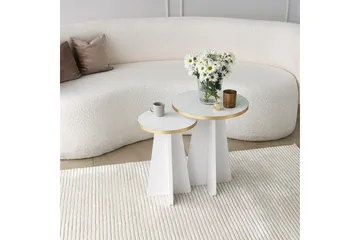 Munne Soffbord 40 cm - Vit - Möbler - Bord & matgrupp - Soffbord