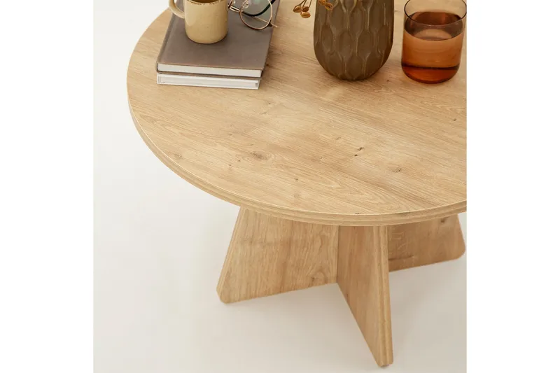 Munne Soffbord 60 cm - Ek - Möbler - Bord & matgrupp - Soffbord