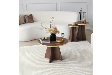 Munne Soffbord 60 cm - Valnöt - Möbler - Bord & matgrupp - Soffbord