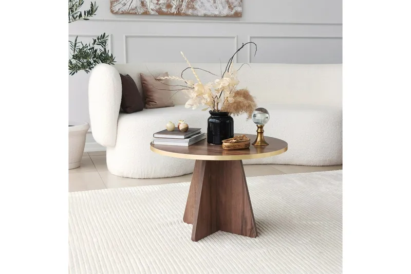 Munne Soffbord 60 cm - Valnöt - Möbler - Bord & matgrupp - Soffbord