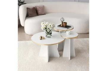 Munne Soffbord 60 cm - Vit - Möbler - Bord & matgrupp - Soffbord