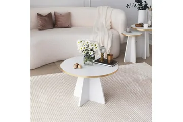 Munne Soffbord 60 cm - Vit - Möbler - Bord & matgrupp - Soffbord
