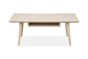 Myrviken Soffbord 115 cm - Vitpigmenterad Ek - Möbler - Bord & matgrupp - Soffbord - Soffbord med förvaring
