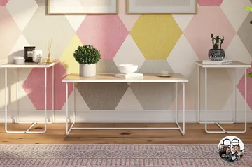 Nadzeya Soffbord Set - Natur - Möbler - Bord & matgrupp - Soffbord