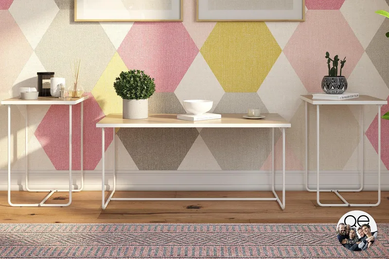 Nadzeya Soffbord Set - Natur - Möbler - Bord & matgrupp - Soffbord