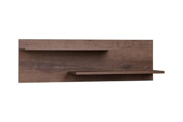 Najera Vägghylla 100 cm - Valnötsbrun - Förvaring - Hylla - Vägghylla