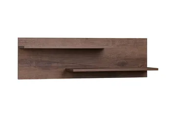 Najera Vägghylla 100 cm - Valnötsbrun - Förvaring - Hylla - Vägghylla