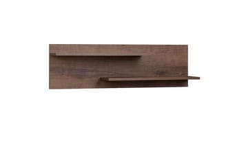 Najera Vägghylla 100 cm - Valnötsbrun - Förvaring - Hylla - Vägghylla