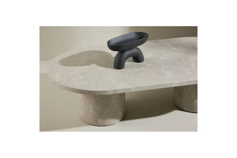 Soffbord Narvik - Beige, 120 x 60 - Möbler - Bord & matgrupp - Soffbord