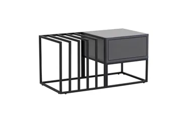 Natsumi Soffbord 90 cm - Svart - Möbler - Bord & matgrupp - Soffbord