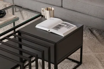 Natsumi Soffbord 90 cm - Svart - Möbler - Bord & matgrupp - Soffbord