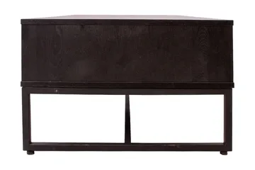 Nauerna Soffbord 110 cm med Förvaring 2 Lådor - Ekfärg/Svart - Möbler - Bord & matgrupp - Soffbord - Soffbord med förvaring